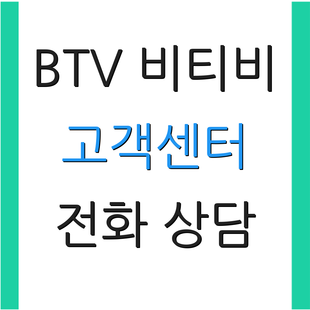 BTV 비티비 고객센터 전화 상담 | 고객 지원 센터 | 상담 서비스