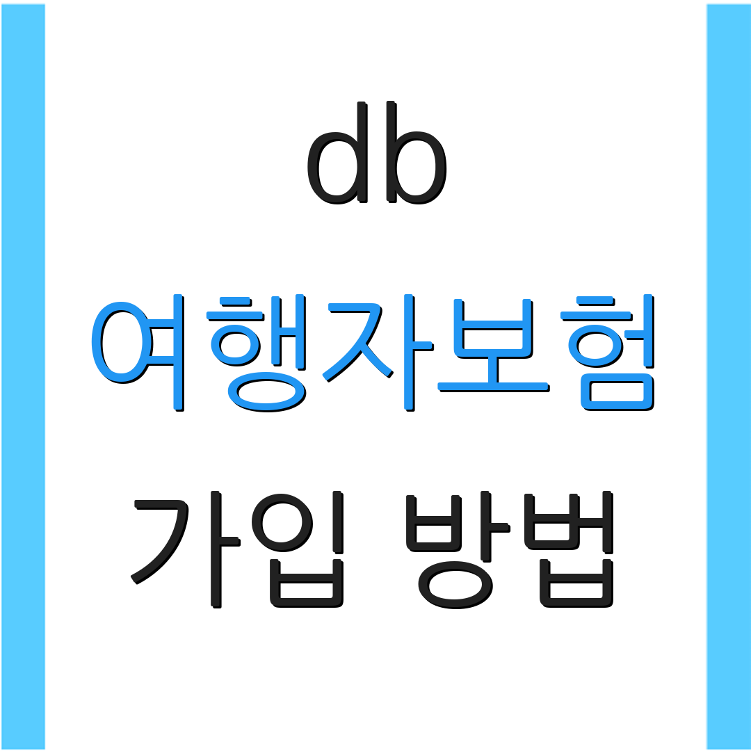 db 여행자보험 가입 방법 | 청구 절차 | 해지 안내